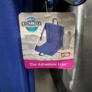 Crazy Creek Long Back Portable Camping Chair